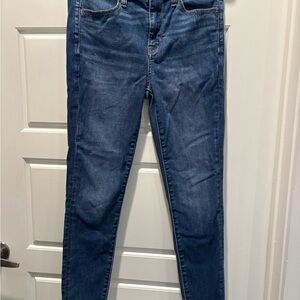 American Eagle Outfitters Dark Blue Skinny Jeans